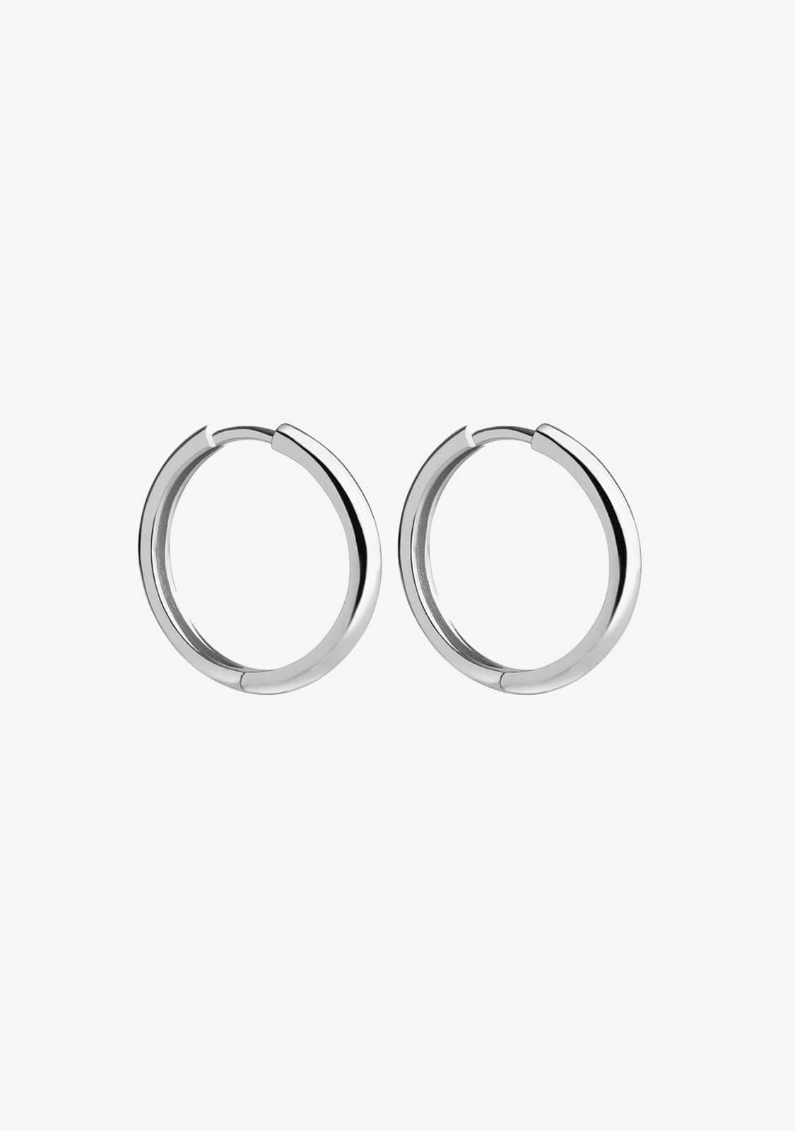 Pendientes Aro Básico 20 Plata 