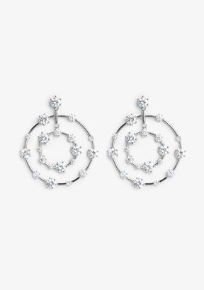 Boucles d'oreilles Gouttes Argent