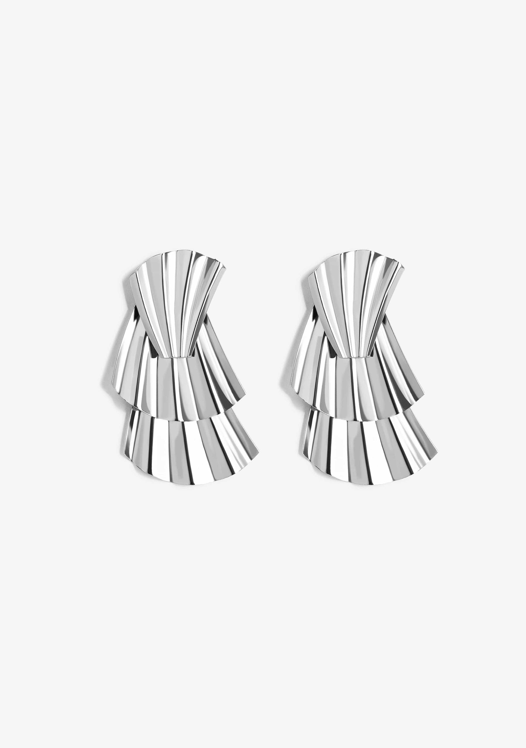 Pendientes Magnetic Plata